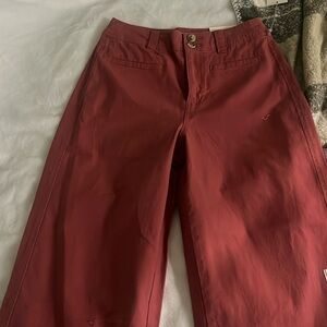 Crop flare pants